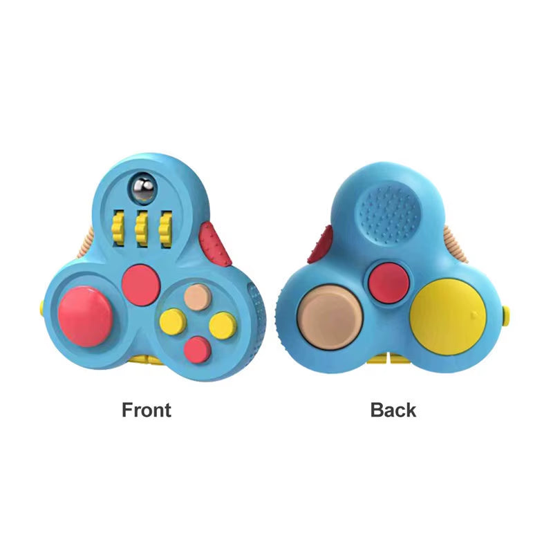 Rotating Magic Bean Adult Antistress Fidget Toy Autism ADHD Stress Relief Fingertip Toys for Kids Fidget Pad