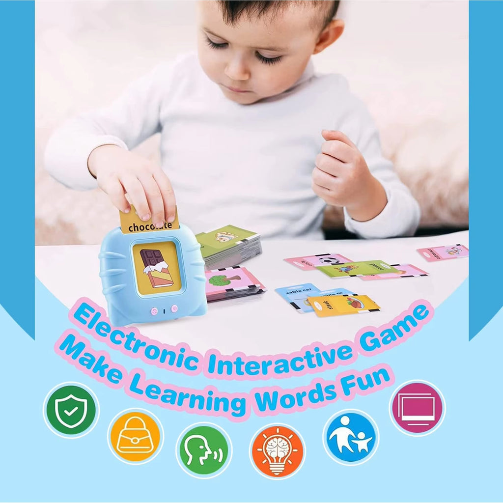 Talking Flash Cards Learning Toys for 1-6 Year Old Boys Girls Speech Therapy Toys Toys Preschool 224 Sight Words with Sound