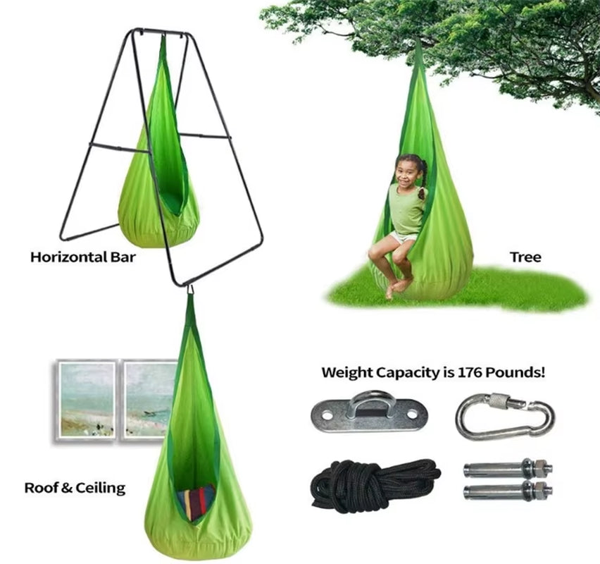 New Popular Quality Assurance Autism Frame Kids Snuggle Sensory Swing Chair in Stock