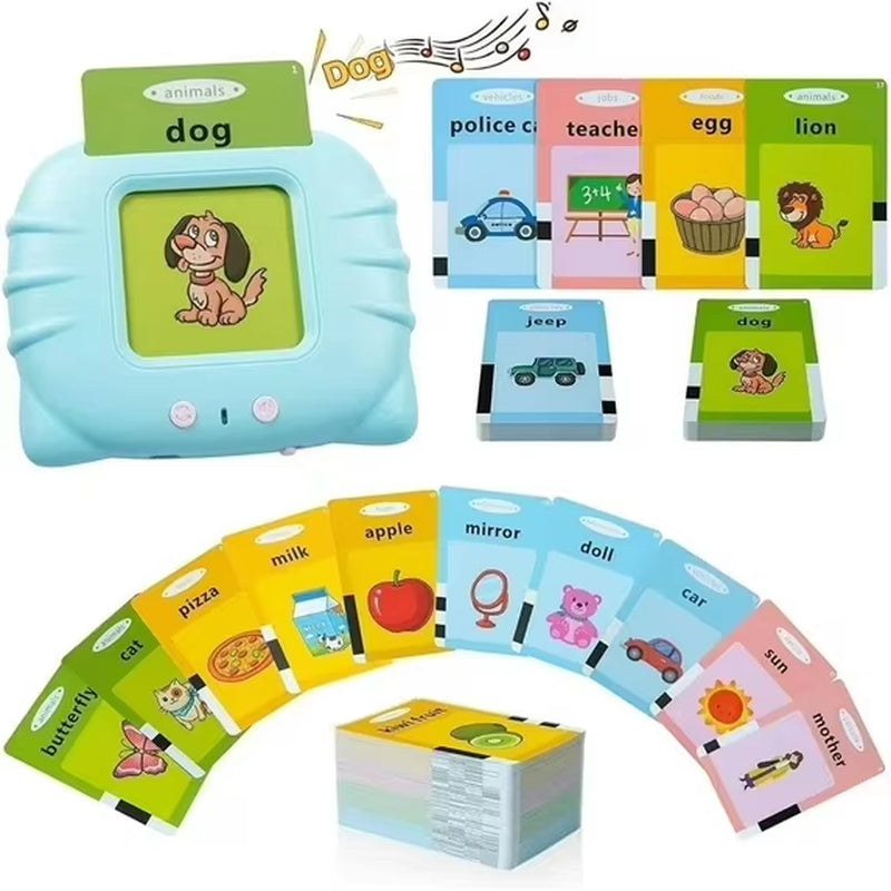 Talking Flash Cards Learning Toys for 1-6 Year Old Boys Girls Speech Therapy Toys Toys Preschool 224 Sight Words with Sound
